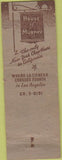 Matchbook Cover - House of Murphy Los Angeles CA