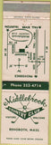 Matchbook Cover - Middlebrook Country Club Rehoboth MA