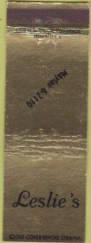 Matchbook Cover - Leslie's WEAR
