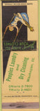 Matchbook Cover - Peoples Laundry Dry Cleaning Waukegan IL Zion