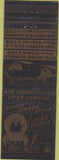 Matchbook Cover - Round Up Room Los Angeles CA Hollywood WEAR cowboy