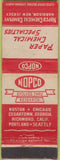 Matchbook Cover - NOPCO Paper Chemicals  Harrison NJ