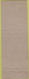 Matchbook Cover - Geo E Trudel Co Plumbing Heating Manchester NH