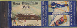 Matchbook Cover - Bear Mountain Park Iona Island NY girlie