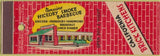 Matchbook Cover - California Brick Kitchens BBQ Oak Park IL Evanston feature