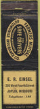 Matchbook Cover - Farmers Mutual Insurance Joplin MO WORN