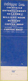 Matchbook Cover - Kona Lanes Bowling Costa Mesa CA billiards