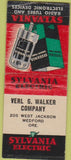 Matchbook Cover - Sylvania Radio Tubes Medford OR BOBTAIL