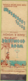 Matchbook Cover - Hotel Lankershim Los Angeles CA girlie WORN