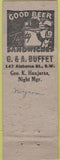 Matchbook Cover - Ga Ala Liquor Store WEAR