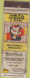 Matchbook Cover - Ella's Cafe Taft OR POOR