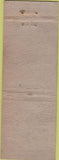 Matchbook Cover - Stag News Stand Galveston TX billiards baseball WORN