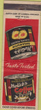 Matchbook Cover - Holleb's Coffee Peaches