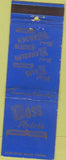 Matchbook Cover - Boss Hotels Fort Dodge Des Moines Waterloo IA WEAR