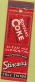 Matchbook Cover - Koppers Coke Chicago IL Stineway Drugs
