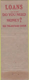 Matchbook Cover - M. Bruckheimer Sons Pawn Brooklyn NY