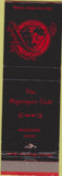 Matchbook Cover - The Algonquin Club Bridgeport CT