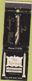 Matchbook Cover - Springs Motel Lexington KY