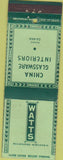 Matchbook Cover - Wofford Kelley Probate Judge Commissioner
