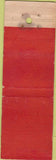 Matchbook Cover - Thieves Market Los Angeles CA WORN