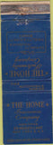 Matchbook Cover - The Home Insurance Co New York NY WORN
