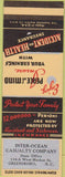 Matchbook Cover - Inter Ocean Casualty Insurance Greensboro NC