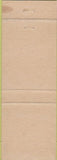 Matchbook Cover - Hartford Insurance HD Tripp Allegan MI