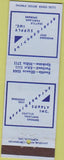 Matchbook Cover - Refrigerative Supply Seattle Spokane WA Portland OR