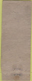 Matchbook Cover - Bloes' Mobile Drugs delivery POOR MISCUT