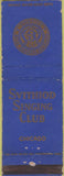 Matchbook Cover - Svithiod Singing Club Chicago IL WEAR