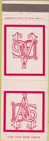 Matchbook Cover - DAC Denver? Athletic Club
