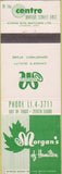 Matchbook Cover - Morgan's Hamilton ON Department Store