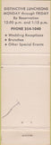 Matchbook Cover - Village House Los Gatos CA
