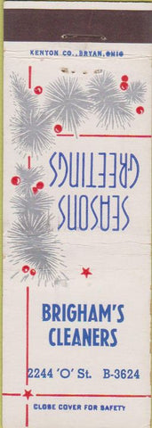 Matchbook Cover - Brigham's Cleaners Lincoln NE