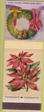 Matchbook Cover - Commercial Rubber Co Christmas