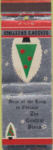 Matchbook Cover - The Central Plaza Chicago IL Loop