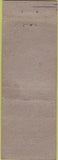 Matchbook Cover - Hotel Clinton IN