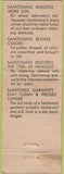 Matchbook Cover - Rawlinson's Aladdin Cleaners Portland OR WORN