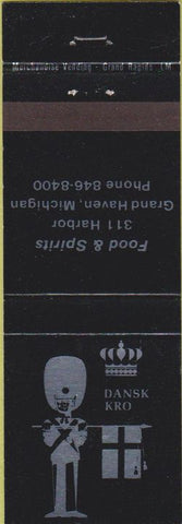 Matchbook Cover - Dansk Kro Grand Haven MI