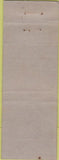 Matchbook Cover - Top Hat Bar Grill Long Island NY WEAR