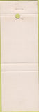 Matchbook Cover - Napa Auto Parts Limon CO