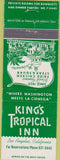 Matchbook Cover - King's Tropical Inn Los Angeles CA