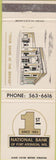 Matchbook Cover - 1st National Bank Fort Atkinson WI