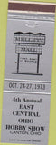 Matchbook Cover - East Central Ohio Hobby Show Canton OH