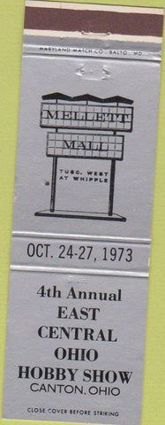 Matchbook Cover - East Central Ohio Hobby Show Canton OH