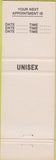 Matchbook Cover - Headquarters Hair Salon Hamilton New Zealand