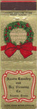 Matchbook Cover - Austin Laundry Dry Cleaning TX