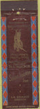 Matchbook Cover - Saca Jawea Inn La Grande OR