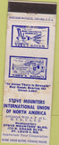 Matchbook Cover - Allis Chalmers Texrope Drives feature WORN