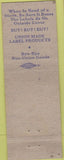 Matchbook Cover - Stove Mounters Union St Louis MO POOR